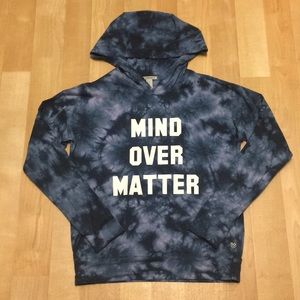 💕 Blue Tie-die hooded shirt
